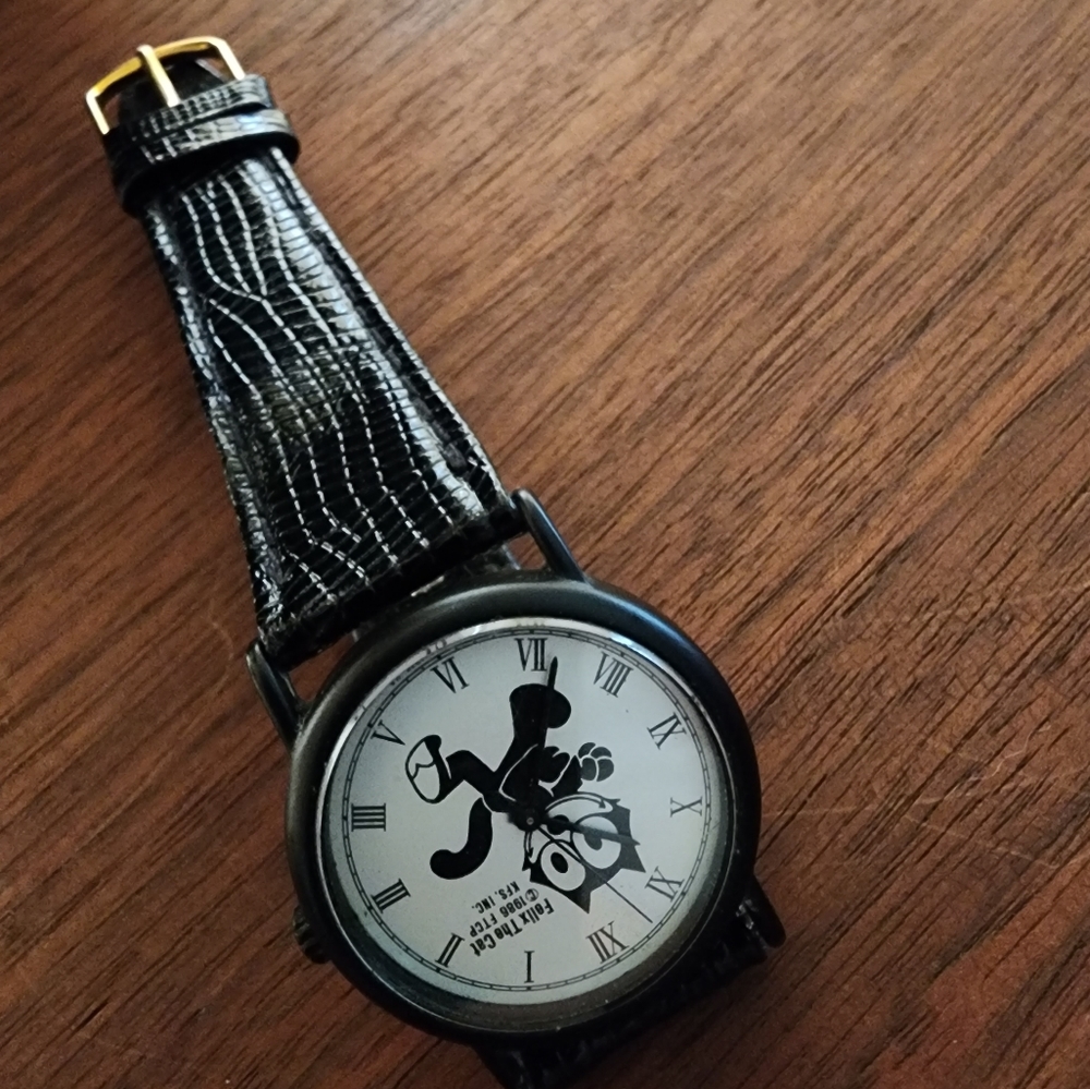 Rare Felix the cat vintage watch